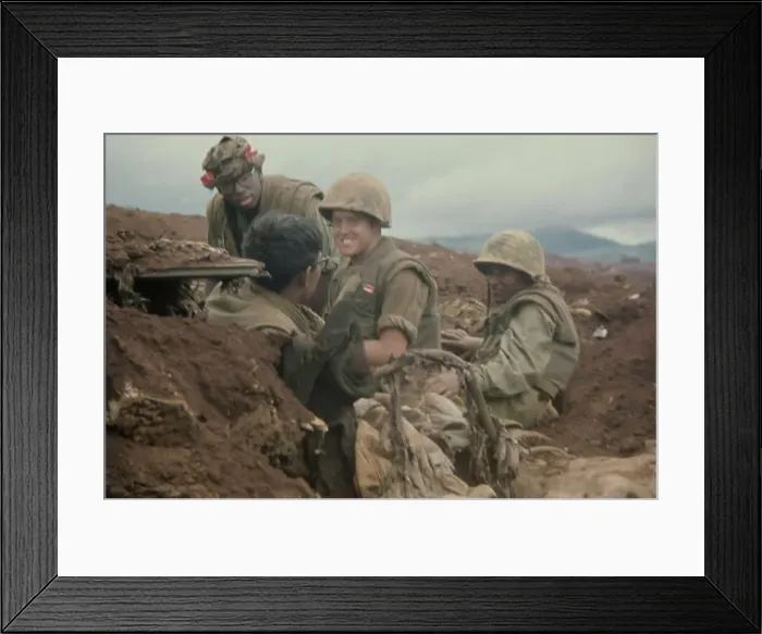Framed Print : Battle Of Khe Sanh, Vietnam War Framed Print : Battle Of Khe Sanh, Vietnam War
