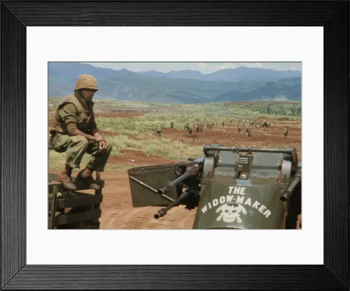 Framed Print : Battle Of Khe Sanh, Vietnam War Framed Print : Battle Of Khe Sanh, Vietnam War