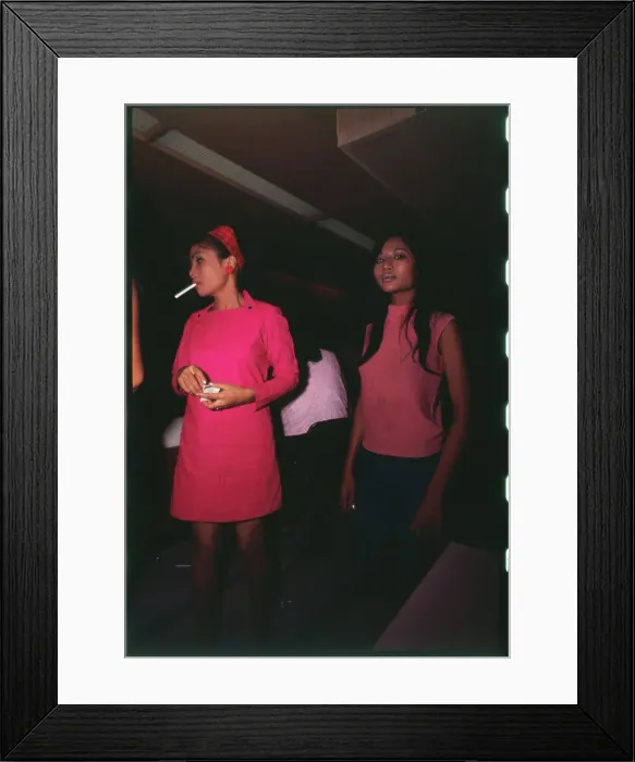Framed Print : Thai Bar Workers