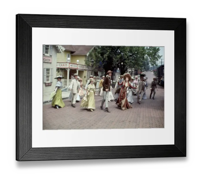 Framed Print : The Cast of Hello Dolly Framed Print : The Cast of Hello Dolly