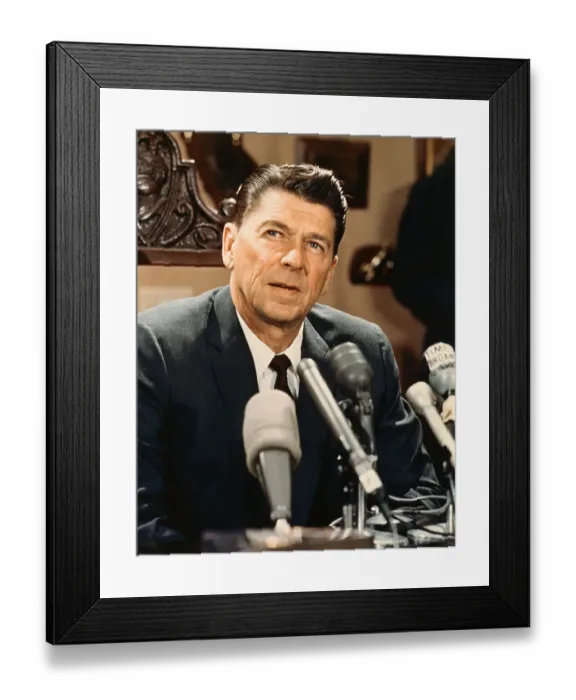 Framed Print : Ronald Reagan Framed Print : Ronald Reagan