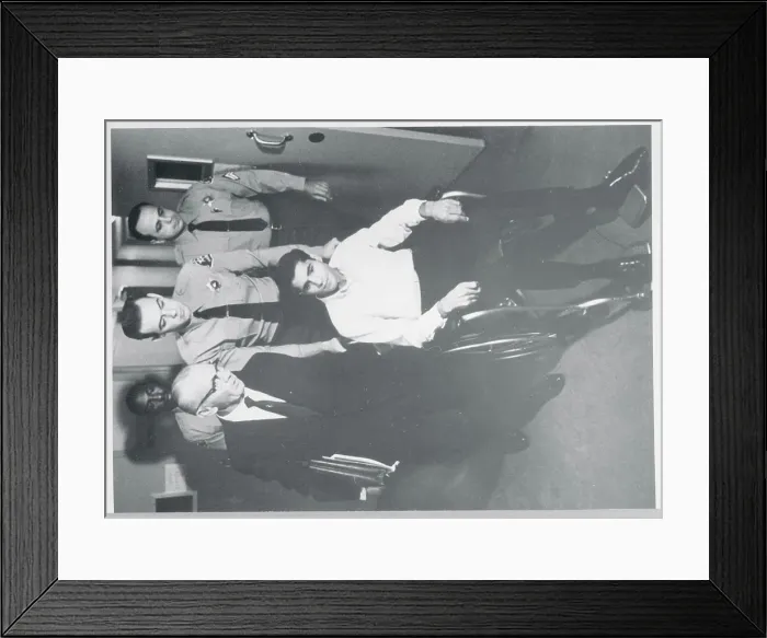 Framed Print : In Wheel Chair After Court Appearance Framed Print : In Wheel Chair After Court Appearance