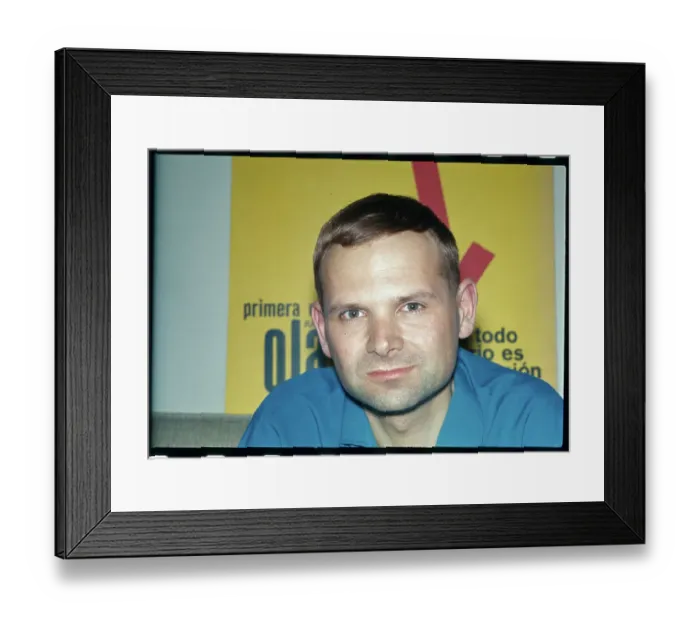 Framed Print : Portrait of Ralph Schoenman Framed Print : Portrait of Ralph Schoenman