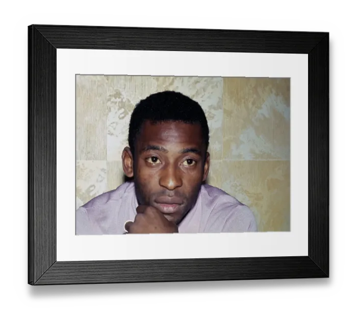 Framed Print : Pele. Brazilian football player Pele (1940 - 2022) of Santos Football Club Framed Print : Pele. Brazilian football player Pele (1940 - 2022) of Santos Football Club