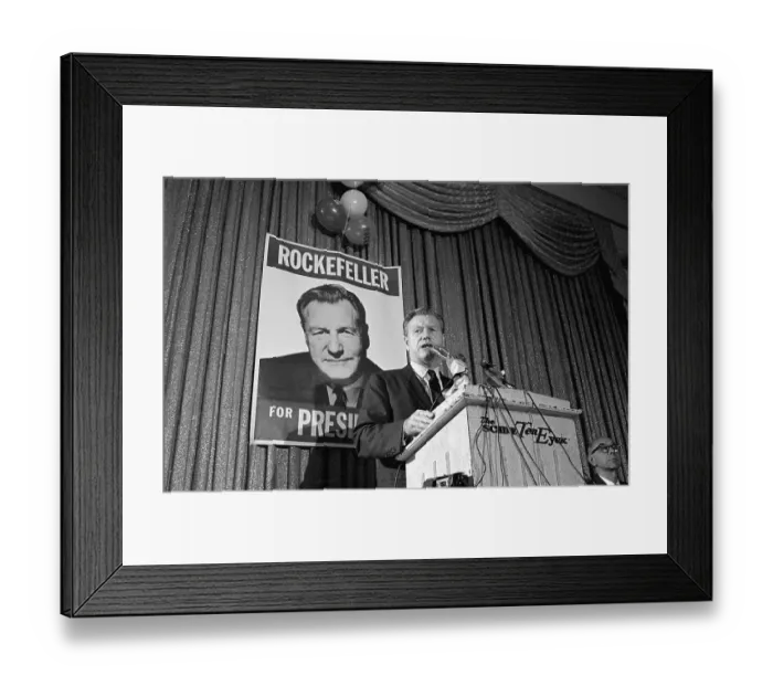 Framed Print : Nelson Rockefeller Addressing GOP Committee Framed Print : Nelson Rockefeller Addressing GOP Committee