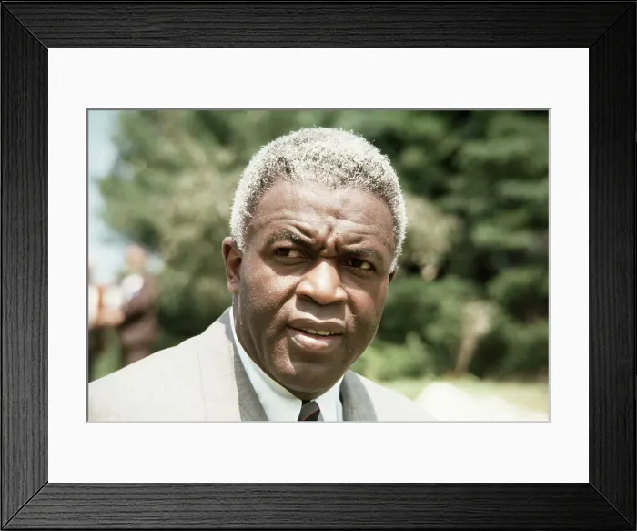 Framed Print : Rockfeller Advisor Jackie Robinson Framed Print : Rockfeller Advisor Jackie Robinson