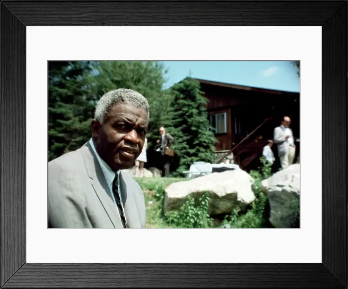 Framed Print : Rockfeller Advisor Jackie Robinson Framed Print : Rockfeller Advisor Jackie Robinson