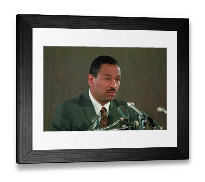 Framed Print : Portrait of Jonn Conyers Framed Print : Portrait of Jonn Conyers