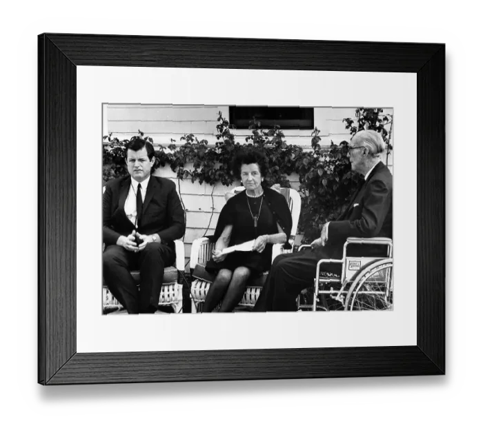 Framed Print : Kennedy Natl Television Thank You
