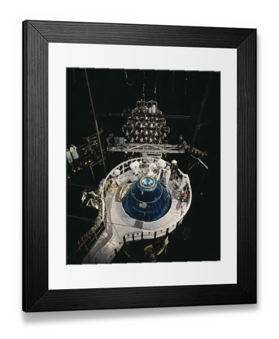 Framed Print : Joe Engle Entering the Command Module Framed Print : Joe Engle Entering the Command Module