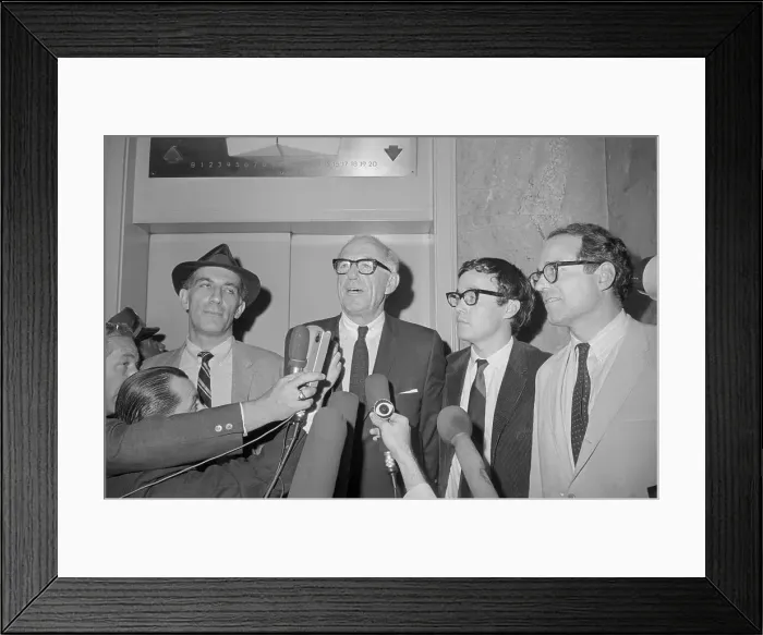 Framed Print : Dr. Benjamin Spock and Associates Framed Print : Dr. Benjamin Spock and Associates