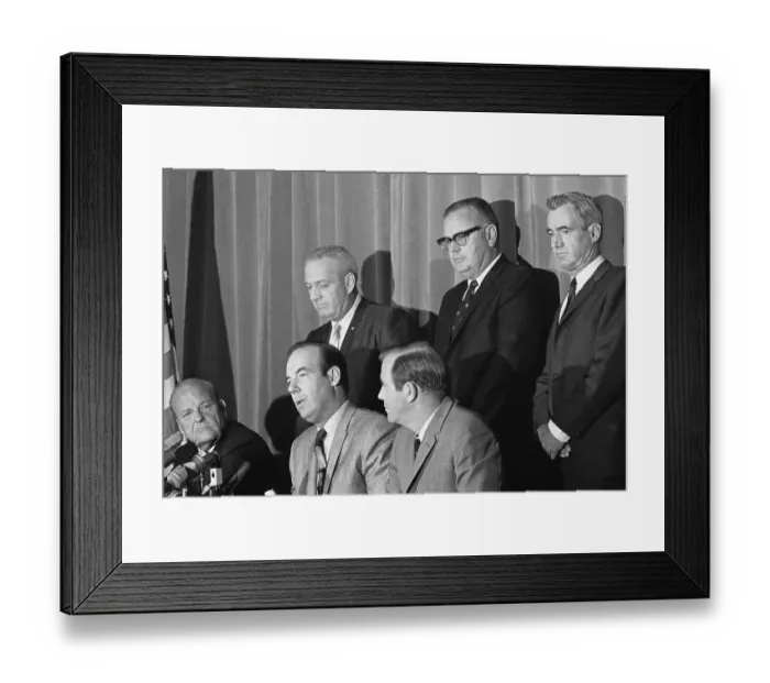 Framed Print : Attorneys for Robert F. Kennedy Assassination Posing Together Framed Print : Attorneys for Robert F. Kennedy Assassination Posing Together