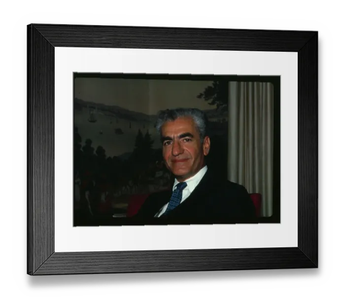 Framed Print : Shah of Iran Visiting New York Framed Print : Shah of Iran Visiting New York
