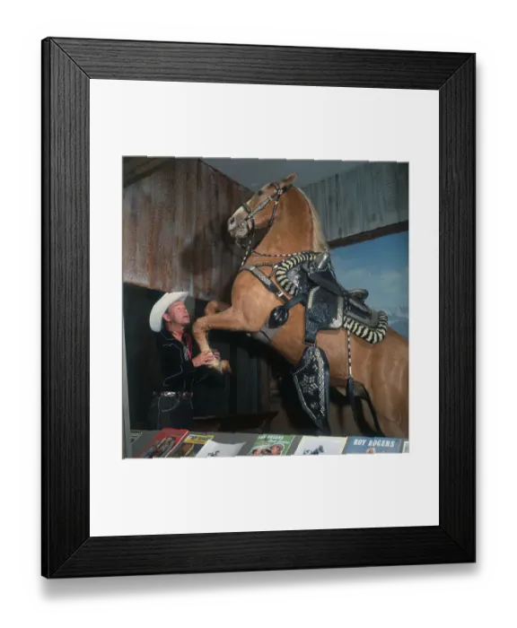Framed Print : Roy Rogers and Trigger Statue Framed Print : Roy Rogers and Trigger Statue