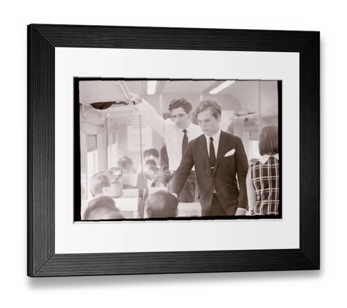 Framed Print : Joseph Patrick Kennedy III Shaking Citizen's Hand on Sad Journey Framed Print : Joseph Patrick Kennedy III Shaking Citizen's Hand on Sad Journey