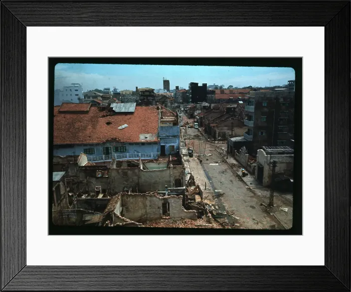 Framed Print : Saigon Standing in Ruins Framed Print : Saigon Standing in Ruins