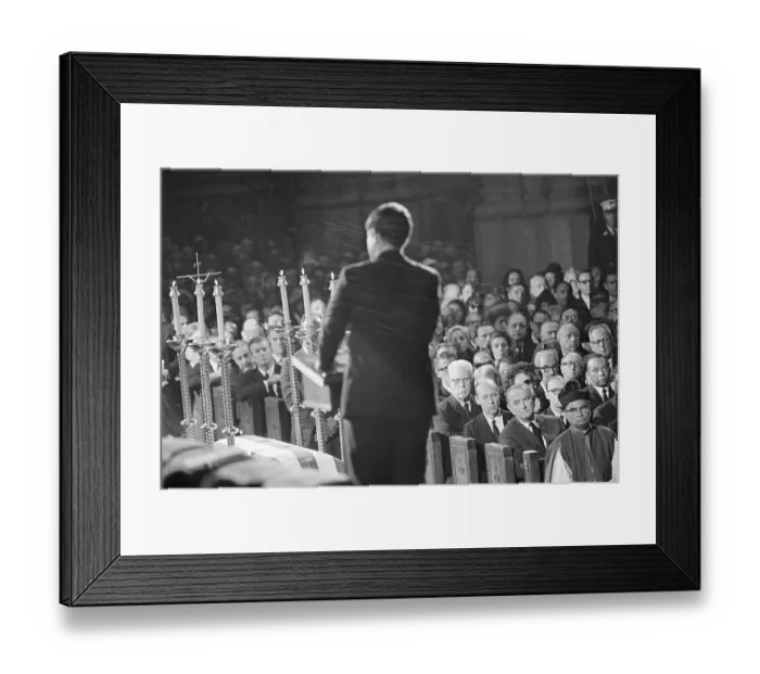 Framed Print : Edward Kennedy Speaking at Tribute to Robert F. Kennedy Framed Print : Edward Kennedy Speaking at Tribute to Robert F. Kennedy