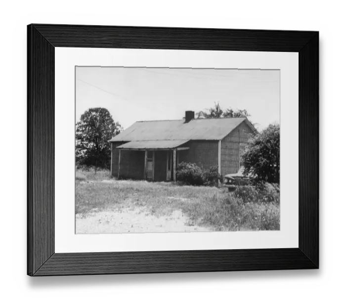 Framed Print : The Home of the Father of James Earl Ray in Missouri Framed Print : The Home of the Father of James Earl Ray in Missouri