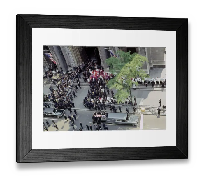 Framed Print : Funeral Of Robert F Kennedy Framed Print : Funeral Of Robert F Kennedy