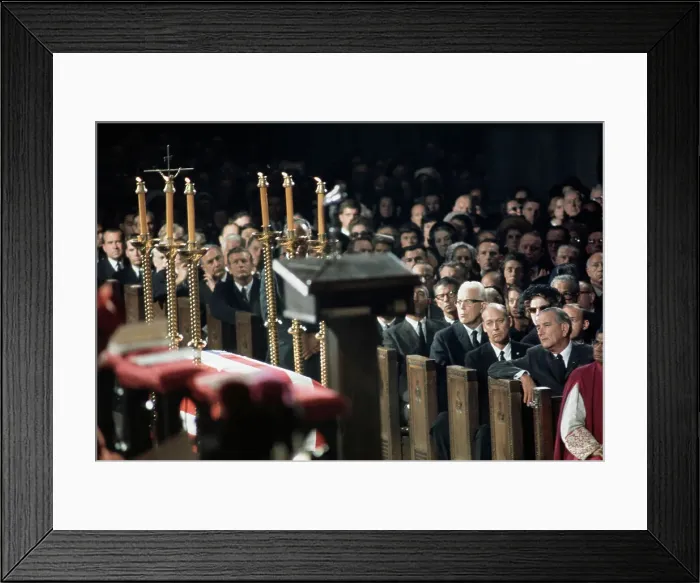 Framed Print : Robert F Kennedy Requiem Mass Framed Print : Robert F Kennedy Requiem Mass