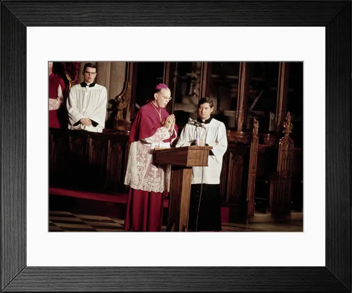Framed Print : Archbishop Terence Cooke Framed Print : Archbishop Terence Cooke