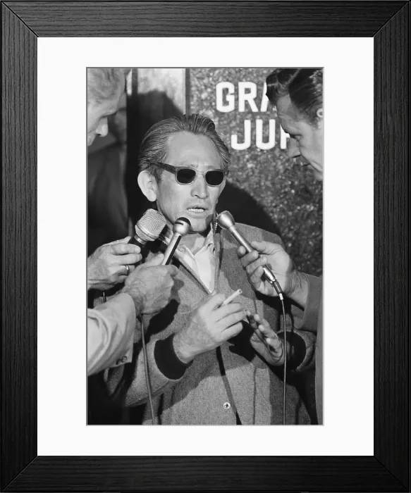 Framed Print : Witness At Probe Into RFK Shooting Framed Print : Witness At Probe Into RFK Shooting