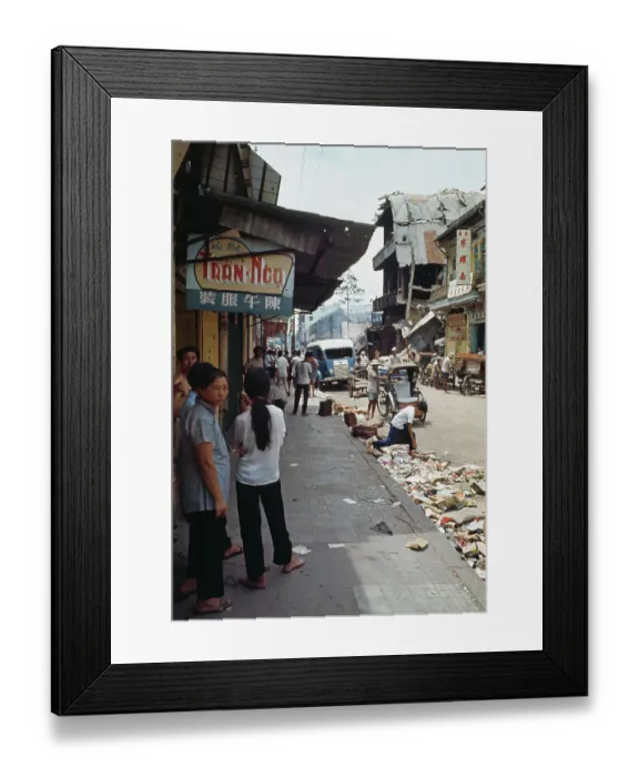 Framed Print : Cholon District Of Saigon, Vietnam Framed Print : Cholon District Of Saigon, Vietnam