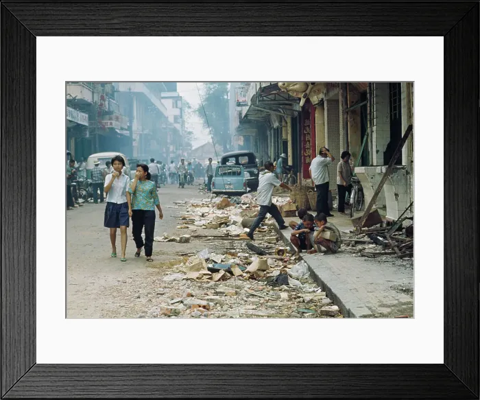 Framed Print : Cholon District Of Saigon, Vietnam Framed Print : Cholon District Of Saigon, Vietnam