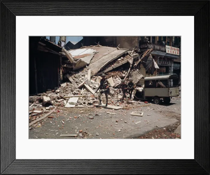 Framed Print : Cholon District Of Saigon, Vietnam Framed Print : Cholon District Of Saigon, Vietnam