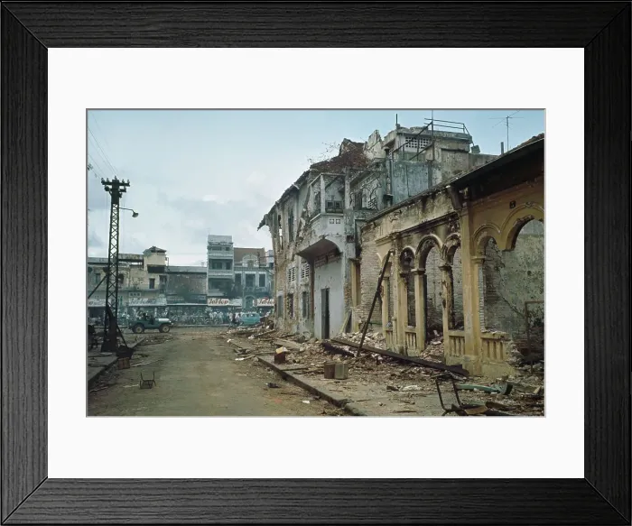 Framed Print : Cholon District Of Saigon, Vietnam Framed Print : Cholon District Of Saigon, Vietnam