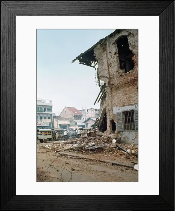 Framed Print : Cholon District Of Saigon, Vietnam Framed Print : Cholon District Of Saigon, Vietnam