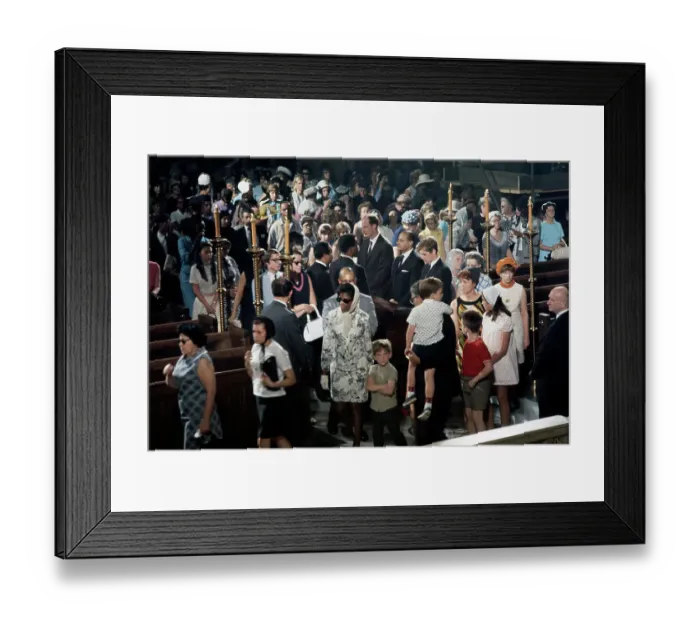 Framed Print : Lying In State Of Robert F Kennedy Framed Print : Lying In State Of Robert F Kennedy
