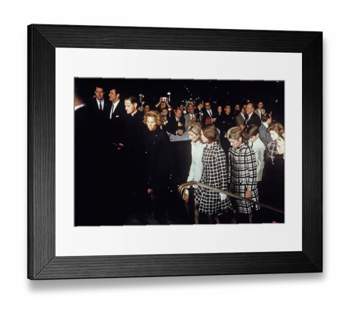 Framed Print : Ethel Kennedy And Family At St Patrick's Cathedral Framed Print : Ethel Kennedy And Family At St Patrick's Cathedral