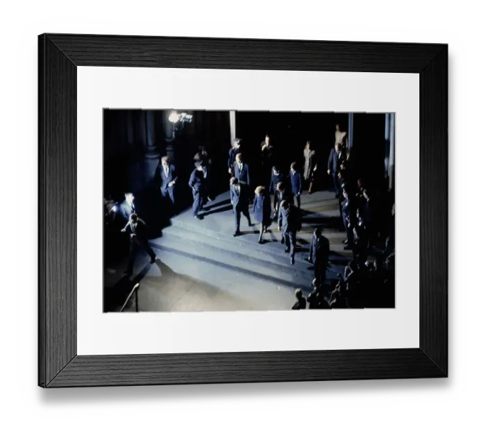 Framed Print : Kennedys Leaving St Patrick's Cathedral Framed Print : Kennedys Leaving St Patrick's Cathedral