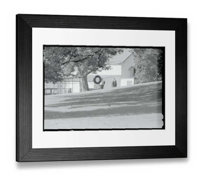 Framed Print : Robert Francis Kennedy Jr Walking Around Estate Framed Print : Robert Francis Kennedy Jr Walking Around Estate