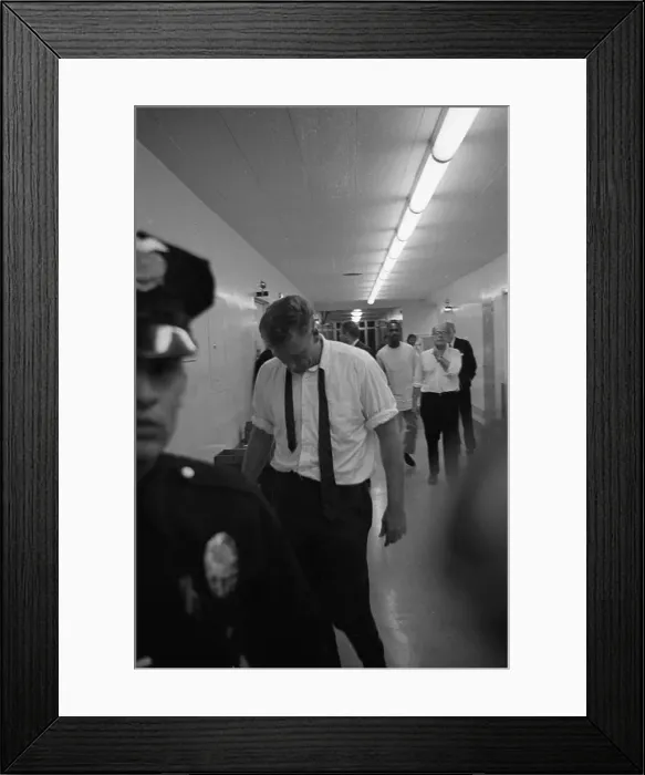 Framed Print : Robert F. Kennedy's Bodyguard Framed Print : Robert F. Kennedy's Bodyguard