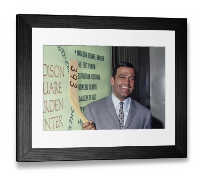 Framed Print : Bernie Geoffrion