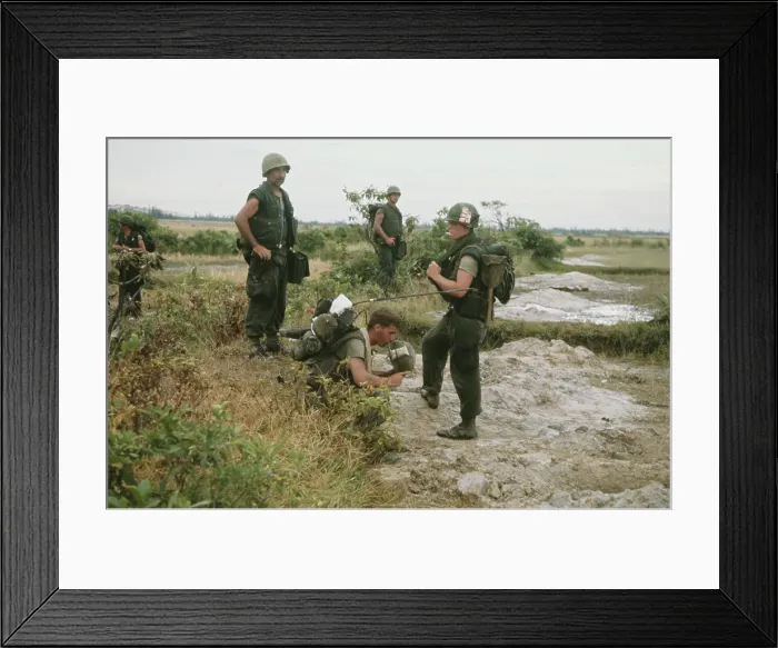 Framed Print : Operation Napoleon / Saline, Vietnam War