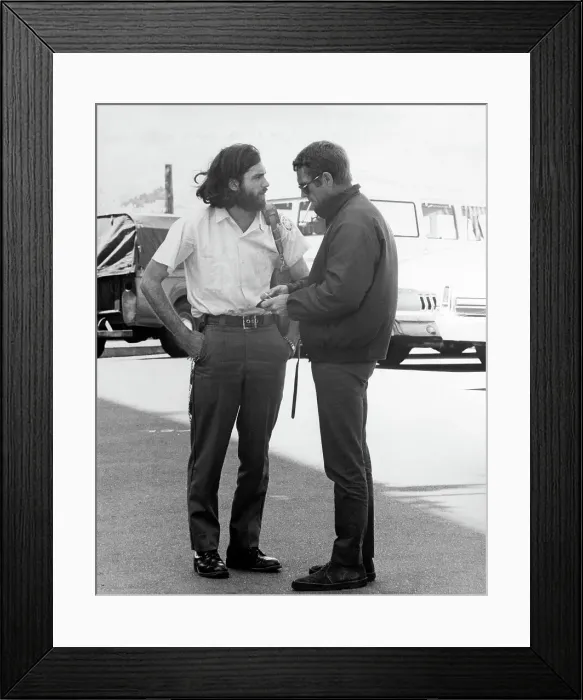 Framed Print : Steve McQueen Framed Print : Steve McQueen