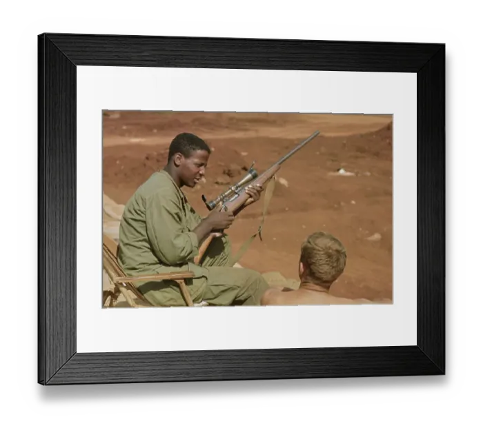 Framed Print : Khe Sanh Combat Base