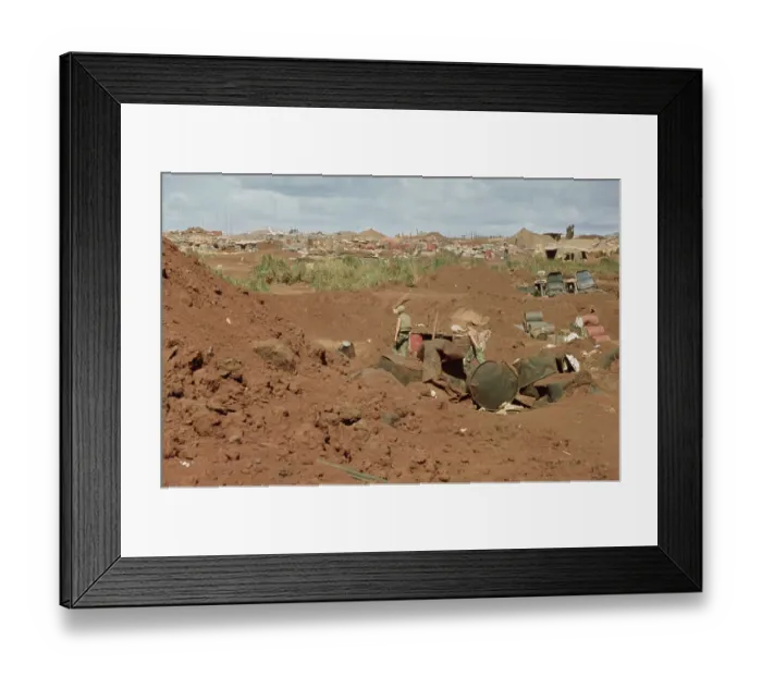 Framed Print : Khe Sanh Combat Base Framed Print : Khe Sanh Combat Base