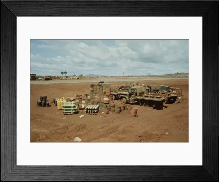 Framed Print : Khe Sanh Combat Base Framed Print : Khe Sanh Combat Base