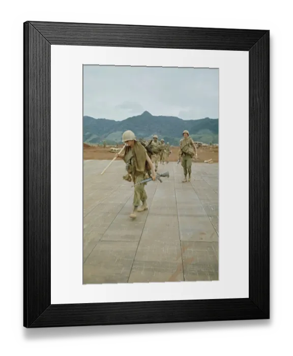 Framed Print : Khe Sanh Combat Base Framed Print : Khe Sanh Combat Base
