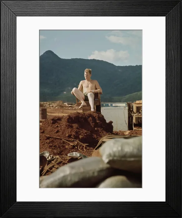 Framed Print : Khe Sanh Combat Base Framed Print : Khe Sanh Combat Base
