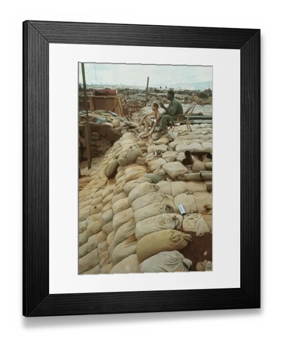 Framed Print : Khe Sanh Combat Base Framed Print : Khe Sanh Combat Base