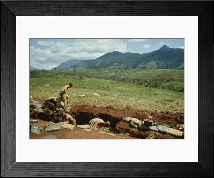 Framed Print : Khe Sanh Combat Base
