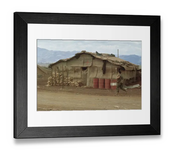Framed Print : Khe Sanh Combat Base Framed Print : Khe Sanh Combat Base