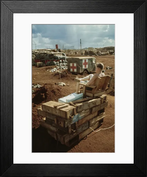 Framed Print : Khe Sanh Combat Base Framed Print : Khe Sanh Combat Base