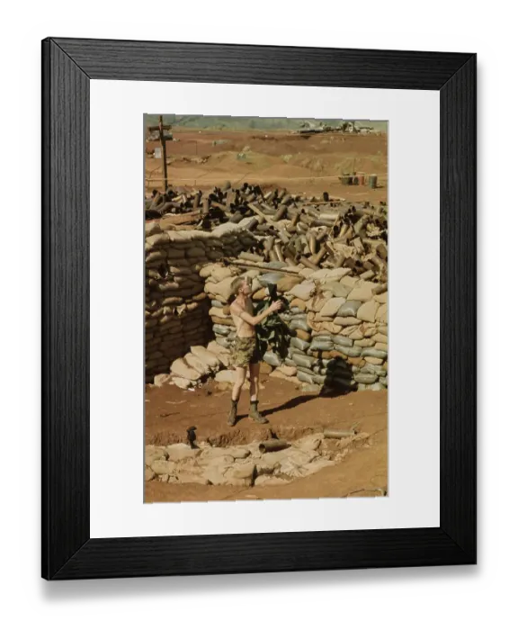 Framed Print : Khe Sanh Combat Base Framed Print : Khe Sanh Combat Base