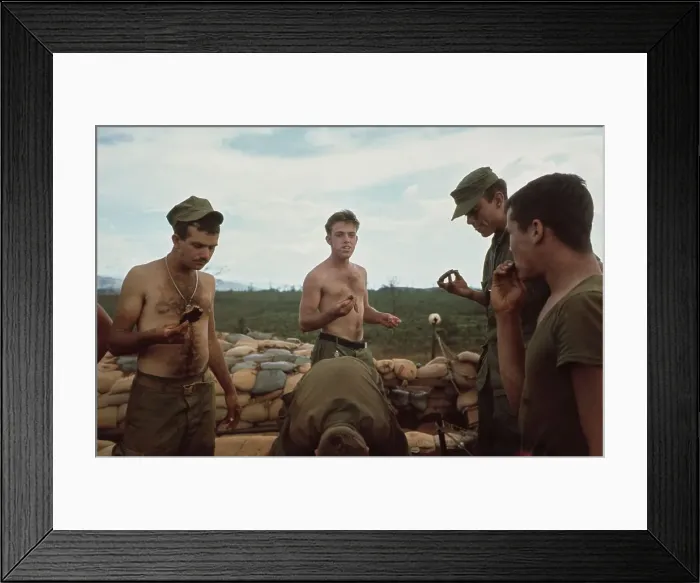 Framed Print : Khe Sanh Combat Base Framed Print : Khe Sanh Combat Base